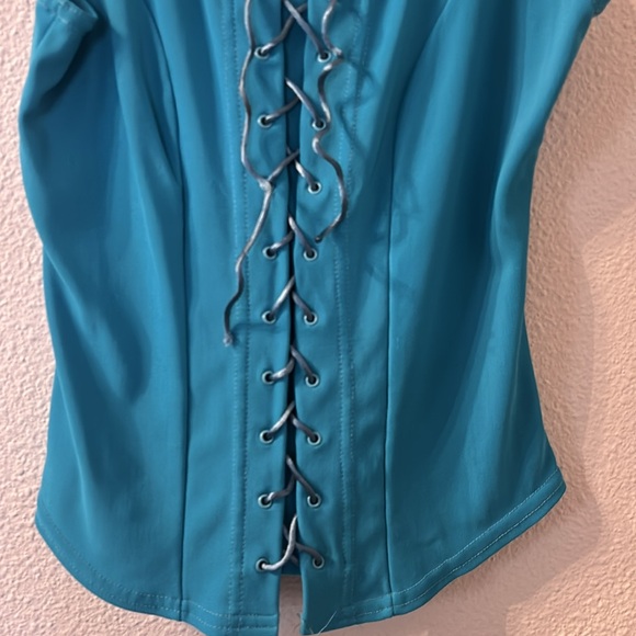 Ultimate Cycle Products lace up tank top size XL - Picture 2 of 5